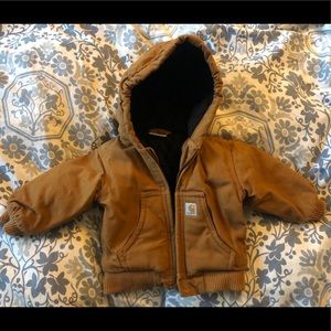 Carhartt lined winter jacket, like new!